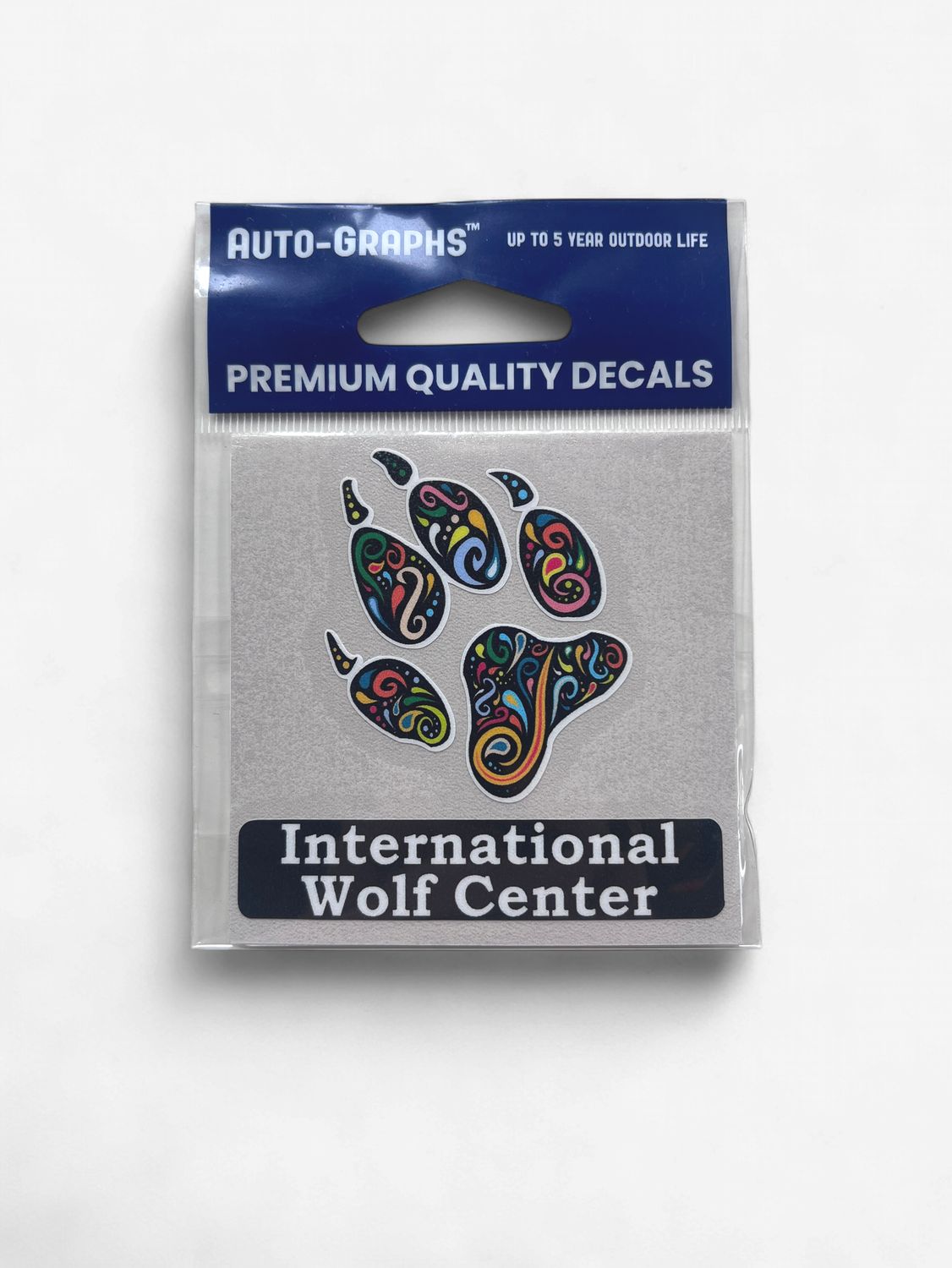 Paisley Swirl Paw Print