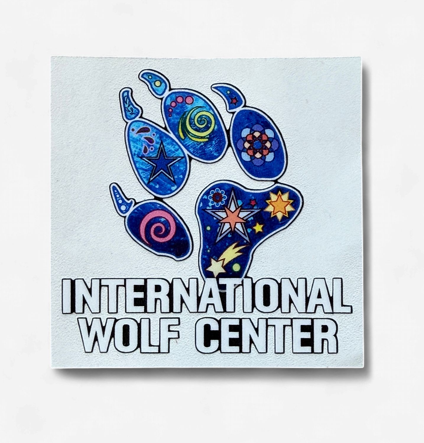 Stars and Swirls Wolf Paw - Mini