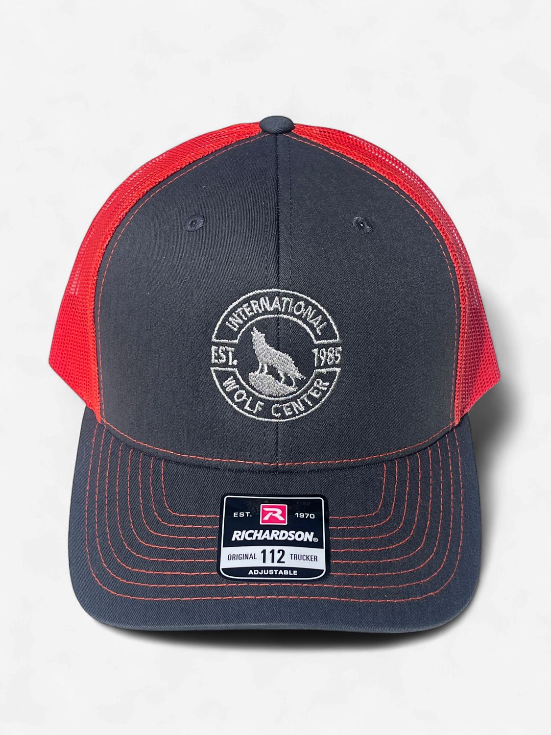 Trucker Cap - Charcoal/Orange