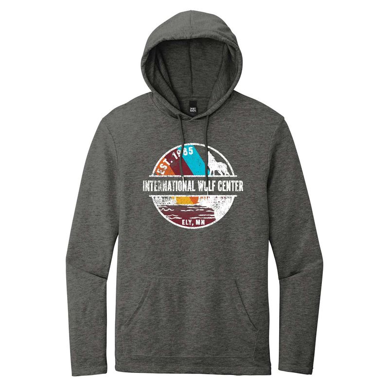 Striped Circle Jersey Hoodie