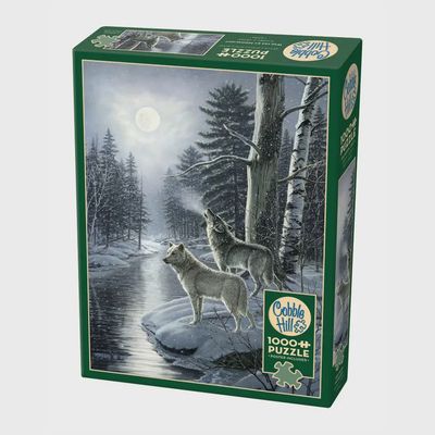 Wolves by Moonlight 1000pc puzzle