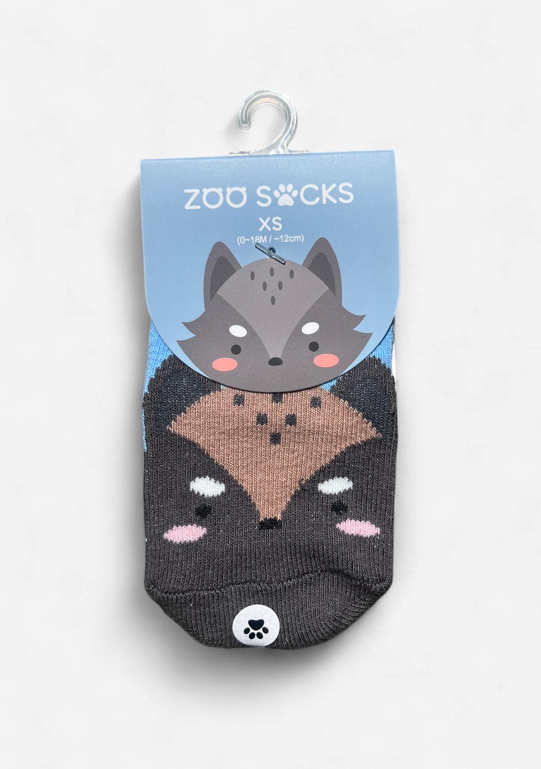 Wolf Zoo Baby Animal Socks 0-18M