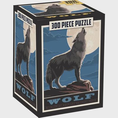 Wolf 300 Piece Jigsaw Puzzle