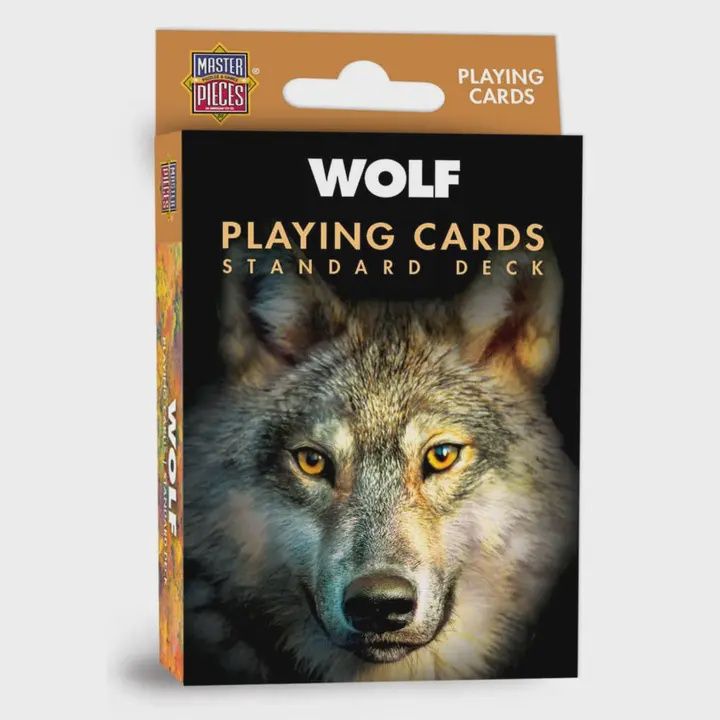 Wolf Playing Cards