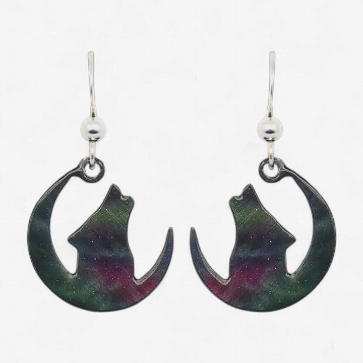 Aurora Howl Wolf Earrings