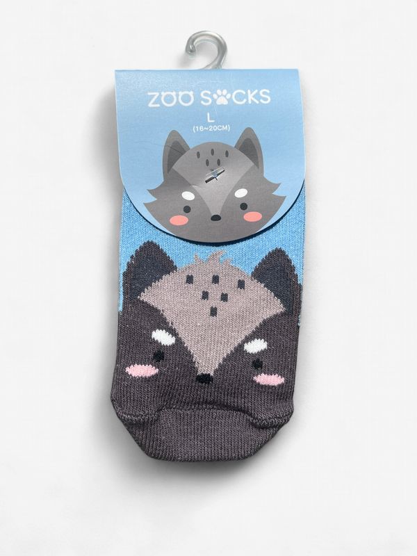 Wolf Zoo Baby Animal Socks