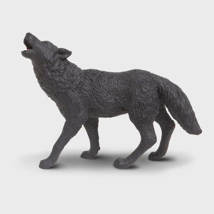 Black Wolf Toy