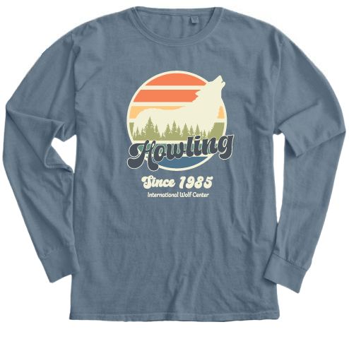 Howling Since '85 Long Sleeve - Slate