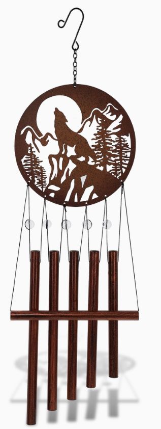 Wolf Wind Chime