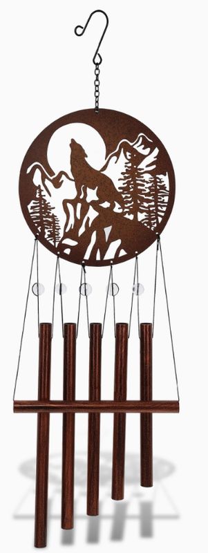Wolf Wind Chime