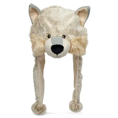 Wolf Plush Hat