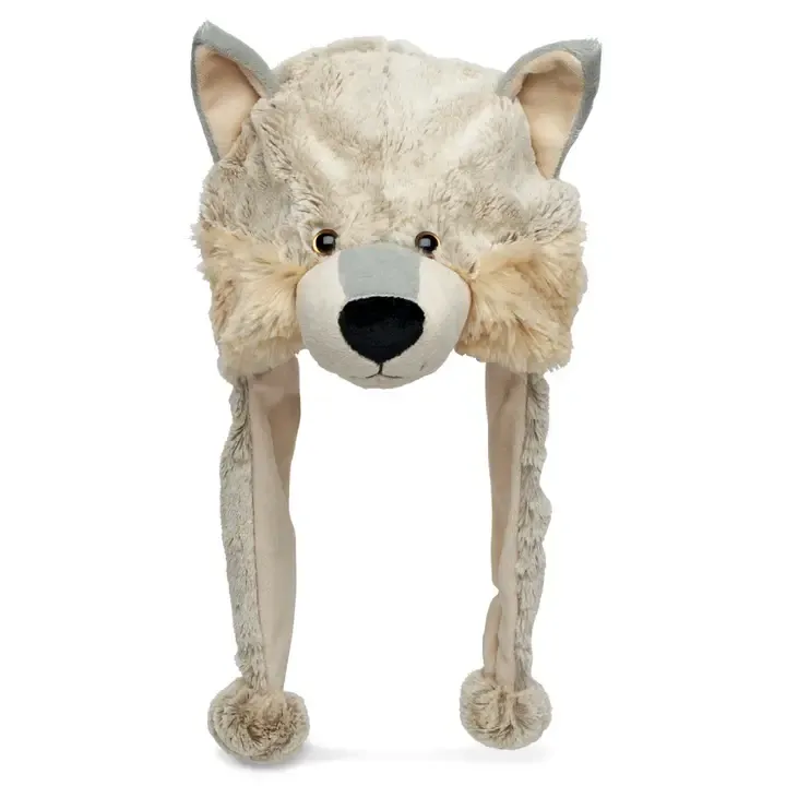 Wolf Plush Hat