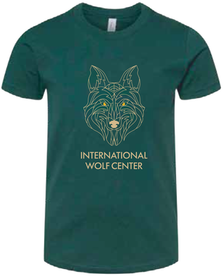 Geometric Tee Forest Green