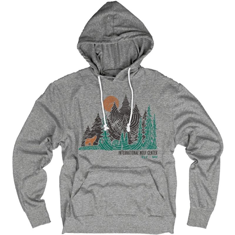 Woodgrain Scene LTWT Hoodie