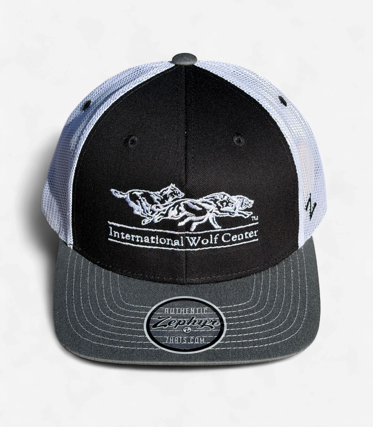 Logo Trucker Cap - Black/Gray