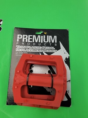 Premium Pedals (RED)