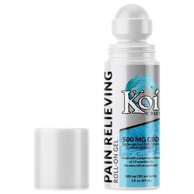 Koi Pain Relieving Roll On Gel 500mg CBD