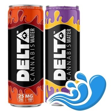 Delta 9 Cannabis Water by Delta Beverages