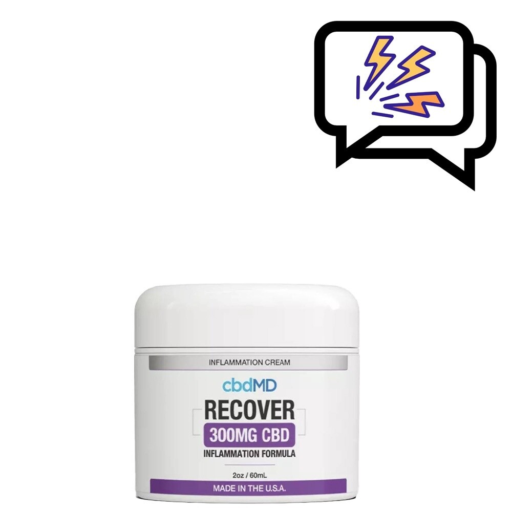 cbdMD Premium Recover Pain Relieving Cream