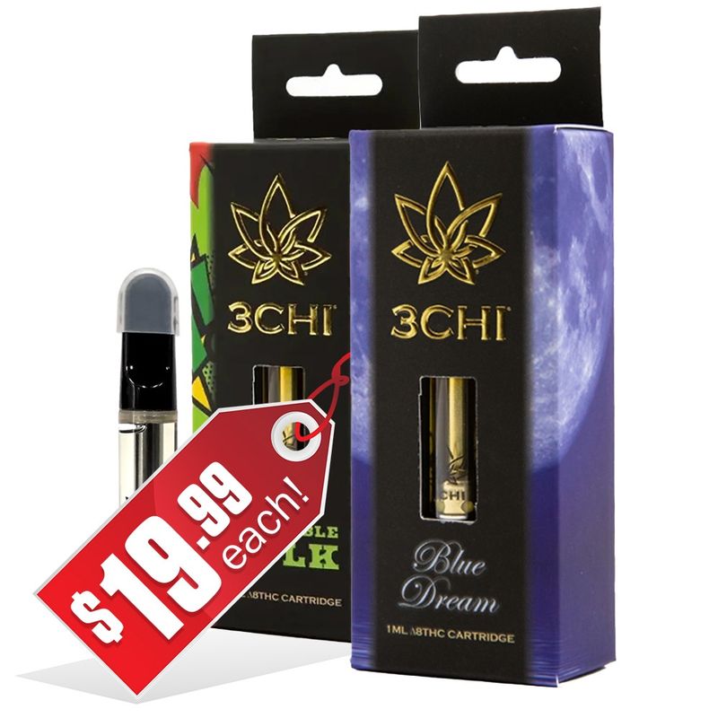 3Chi Delta 8 Vape Carts