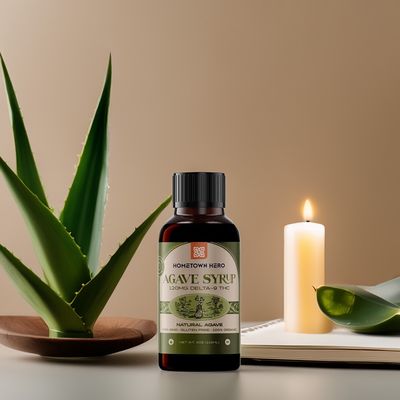 THC Agave Syrup with Natural Ingredients – Vegan and Gluten-Free