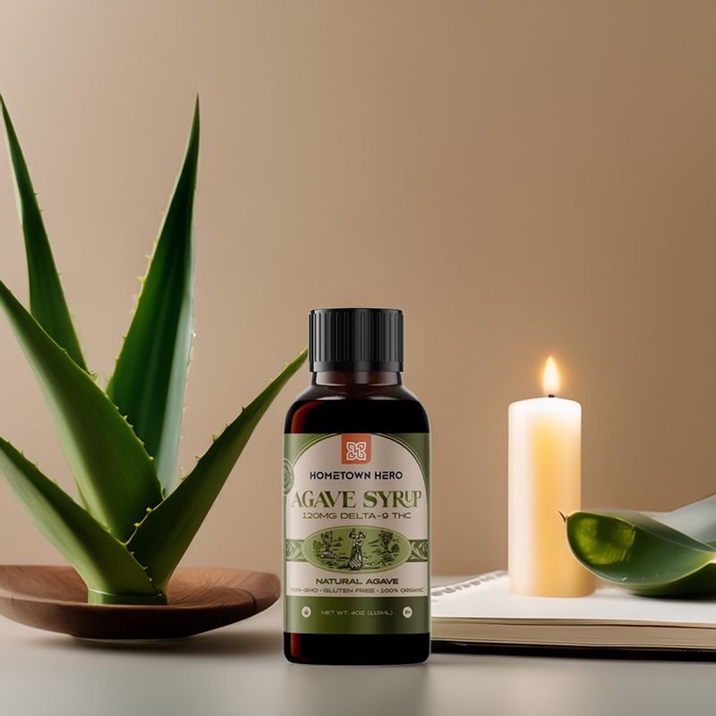 THC Agave Syrup with Natural Ingredients – Vegan and Gluten-Free