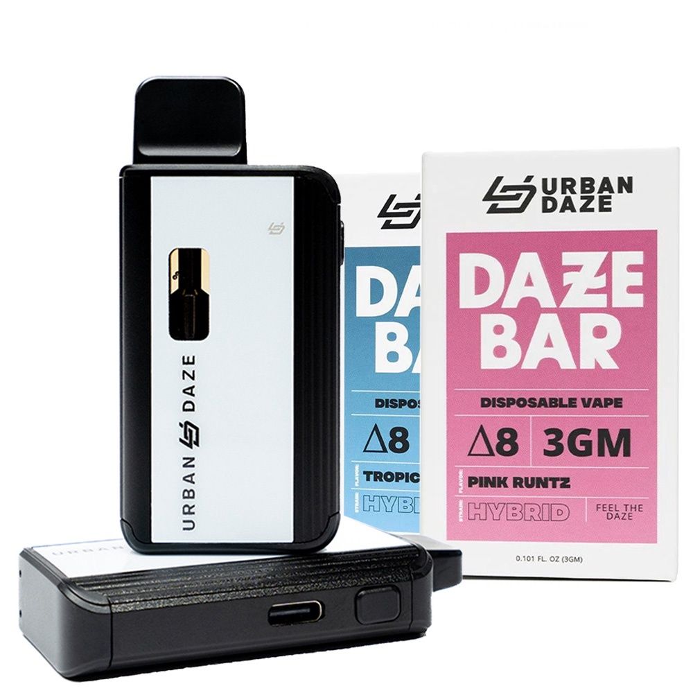 Urban Daze Bar Disposable Vape 3g Delta 8 THC