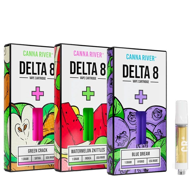 Canna River Delta 8 THC Vape Cartridge – 1G Premium Delta 8 Cart