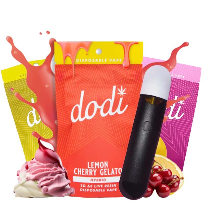 Dodi 2G Delta 8 THC Live Resin Disposable Vapes
