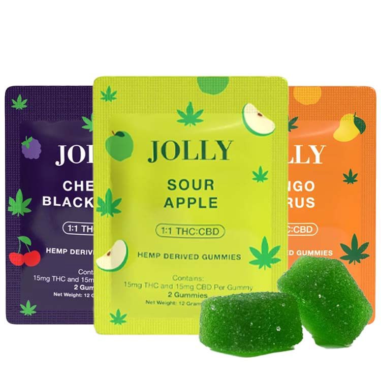 Jolly 1:1 Gummy 2-Pack 60MG Total