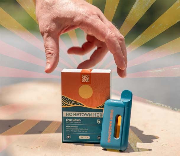 Hometown Hero 5G THCA Disposable Vapes – Assorted Strains Group Image
