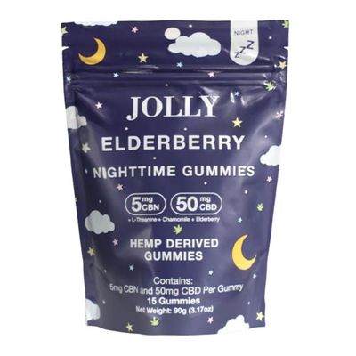 Jolly Elderberry Nighttime Gummies 825 MG Total