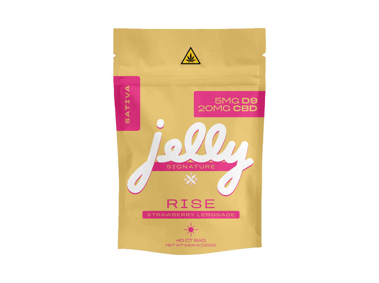 Jelly Rise Gummies 800mg CBD and 200mg THC