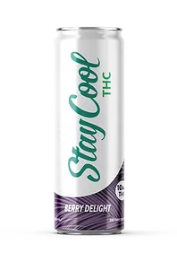 Stay Cool THC Drinks 10mg, Flavor: Berry Delight
