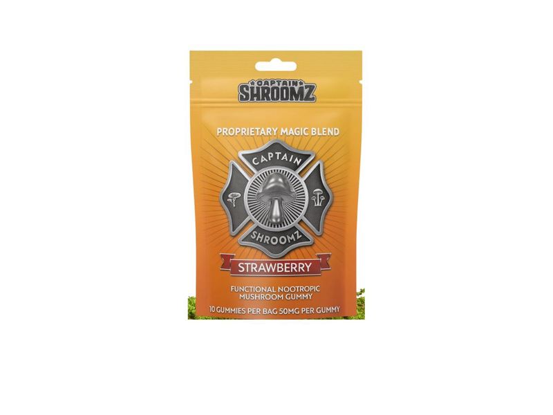 Captain Shroomz Magic Gummy Strawberry 3.5G