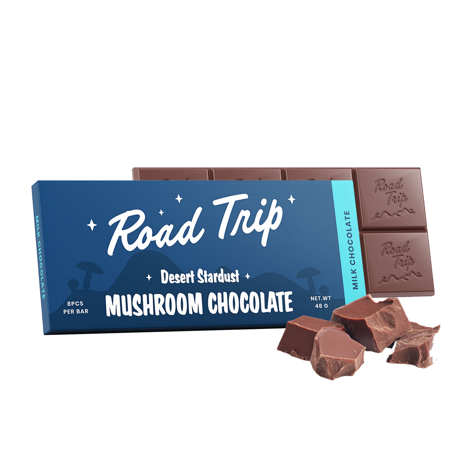 Road Trip Mushroom Chocolate - Milk Chocolate