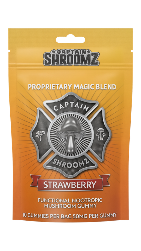 Captain Shroomz Magic Gummy Strawberry 3.5G