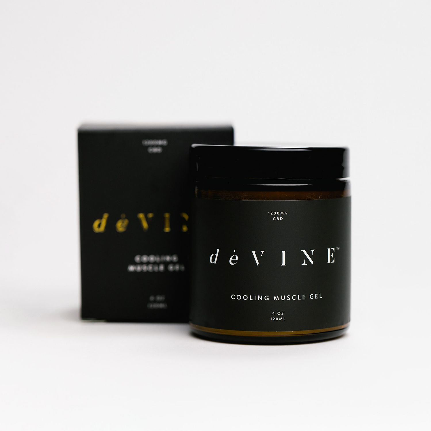 deVine Cooling Muscle Gel 1200mg CBD