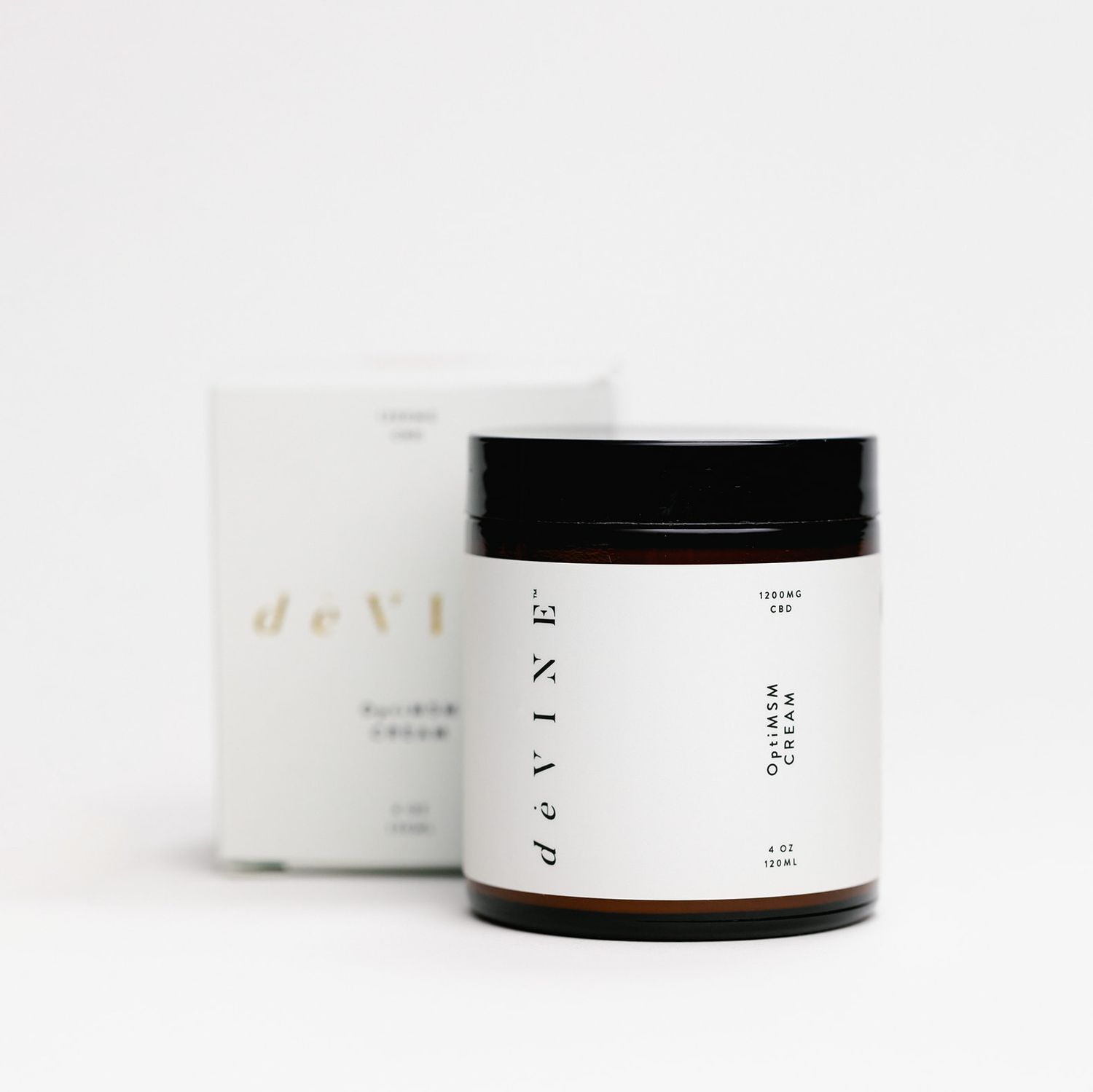 deVine OptiMSM Cream 1200mg CBD