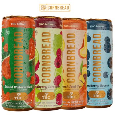 Cornbread Hemp 5mg THC Seltzers