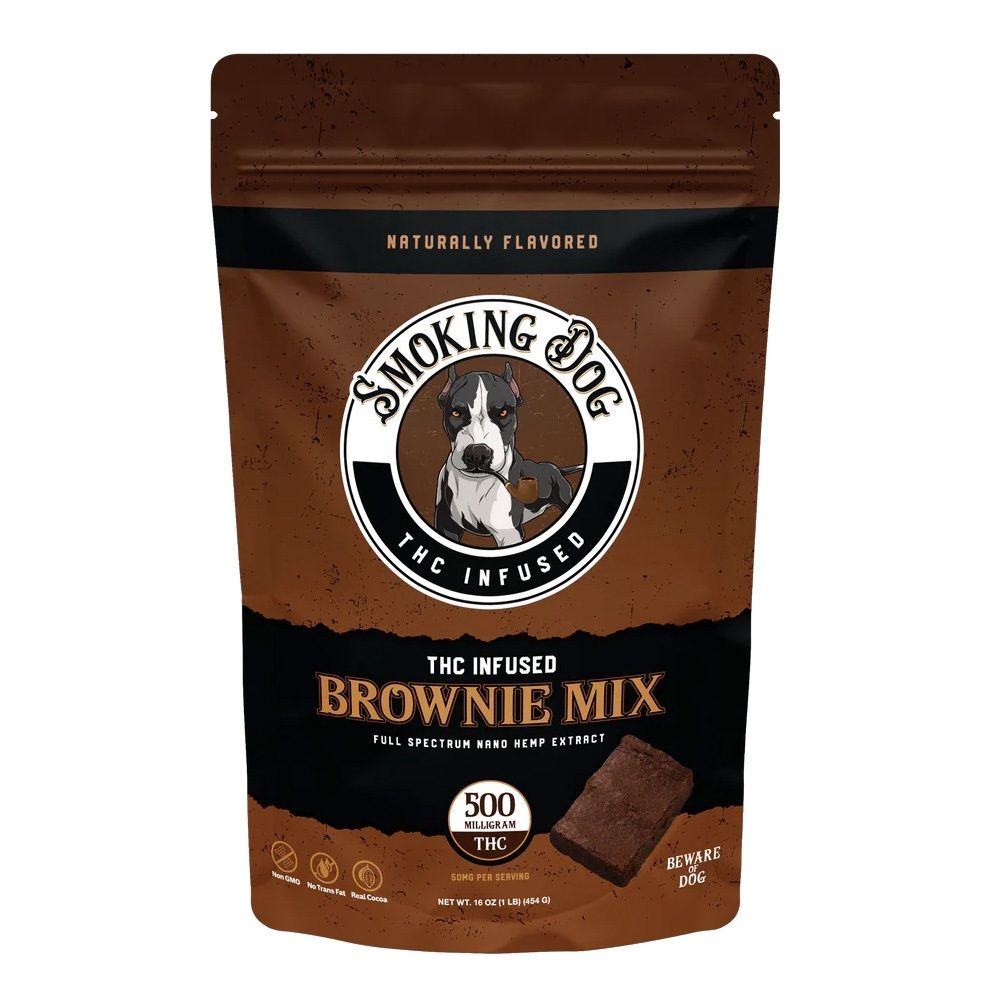 Smoking Dog THC Brownie Mix 500mg