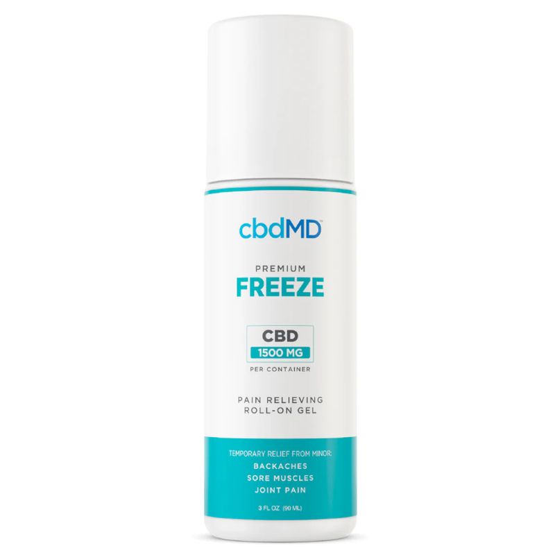 cbdMD Pain Relieving Roll On Gel 1500mg CBD