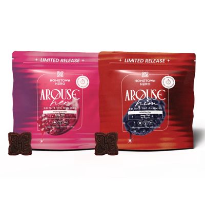 Hometown Hero Arouse  - 5mg THC Gummies