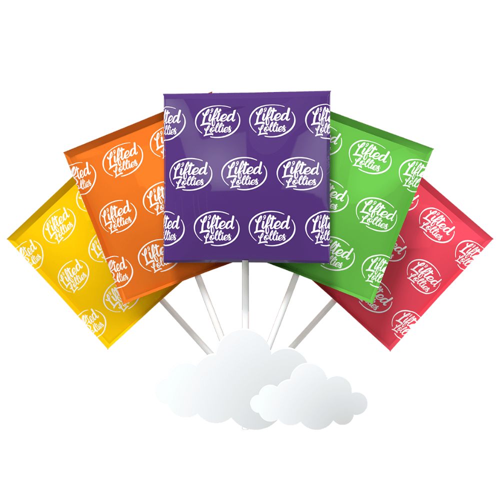 Lifted Lollies 20mg THC and 10mg CBD Lollipop