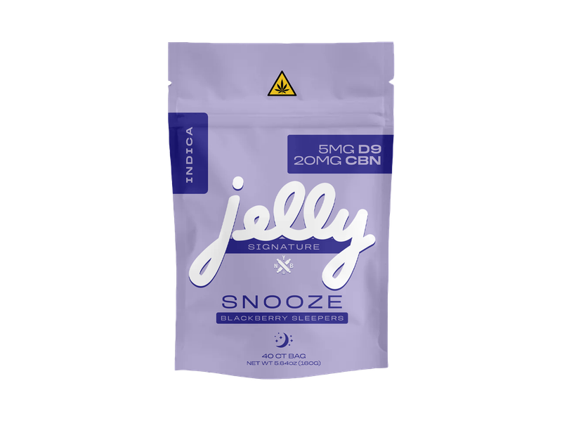 Jelly Snooze Gummies 800mg CBN and 200mg THC