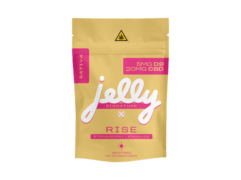 Jelly Rise Gummies 800mg CBD and 200mg THC