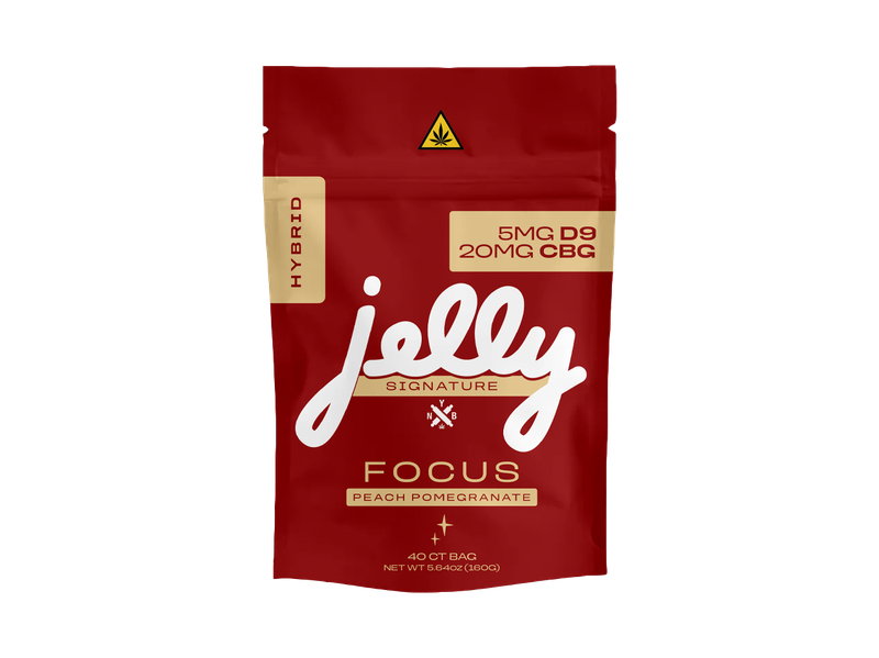 Jelly Focus Gummies 800mg CBG and 200mg THC