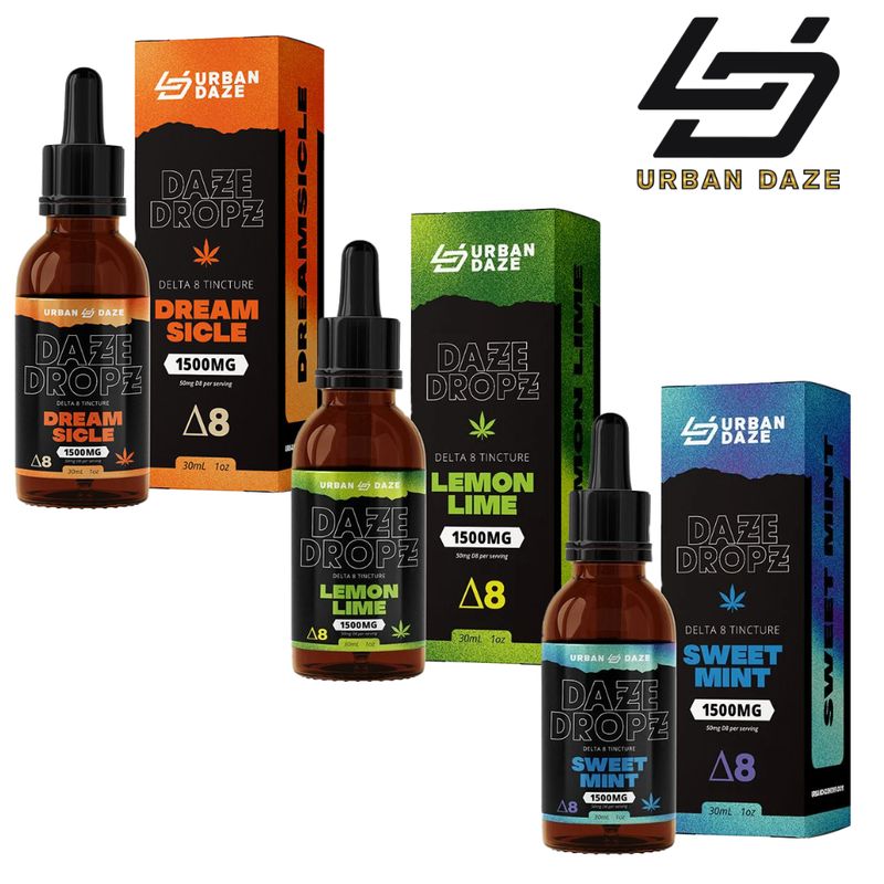 Urban Daze Delta 8 THC Tincture 1500mg