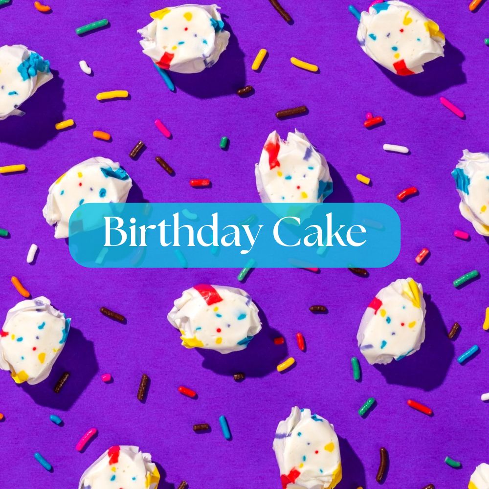 Hometown Hero Delta 9 THC Live Rosin Taffy, Variant: Birthday Cake - Indica