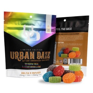 Urban Daze Delta 9 Gummies 250mg